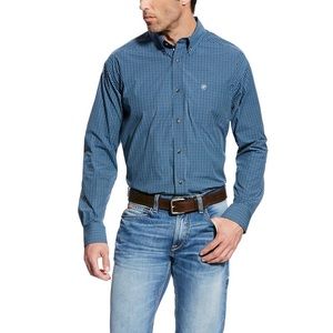 Arita Pro Series Plaid Long Sleeve Button Down